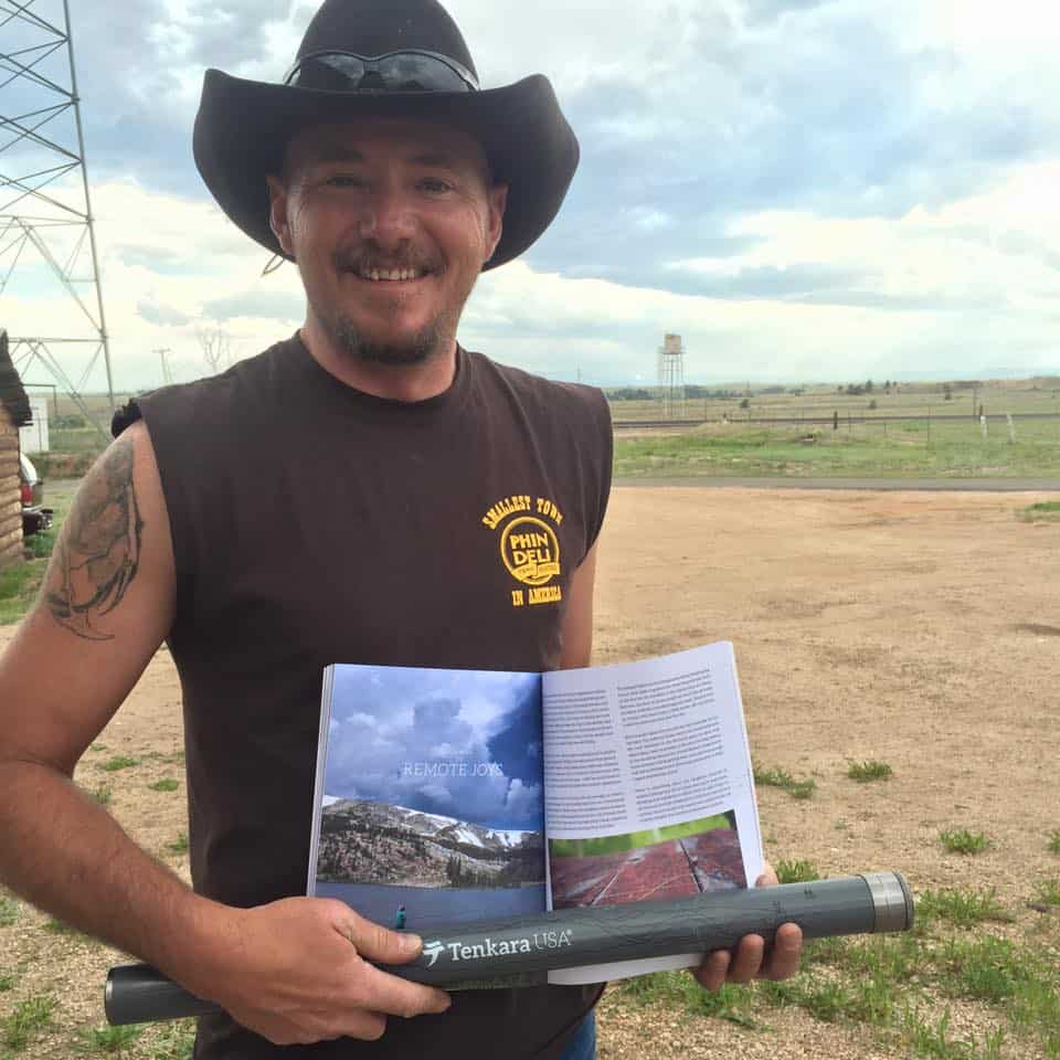 The town where everyone fishes tenkara