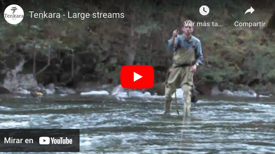 Tenkara techniques: Landing fish with long lines