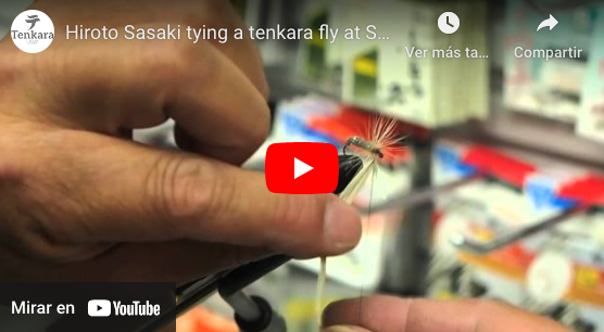 The Sasaki Kebari  Hiroto Sasaki of Sansui shows us his tenkara fly