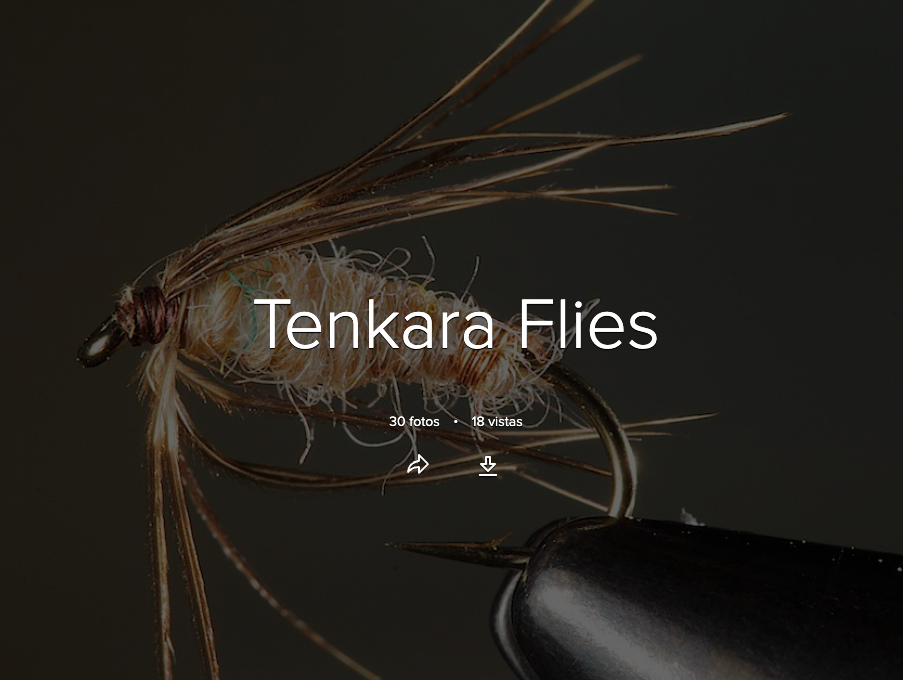 Tenkara fly collection slideshow