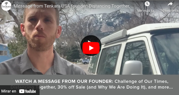 A Message from Tenkara USA: Covid19, Warehouse Closure Sale, and more