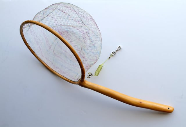 best net for tenkara fishing small catch and release nylon landing bags, USA made coated net bag Tenkara nets now available