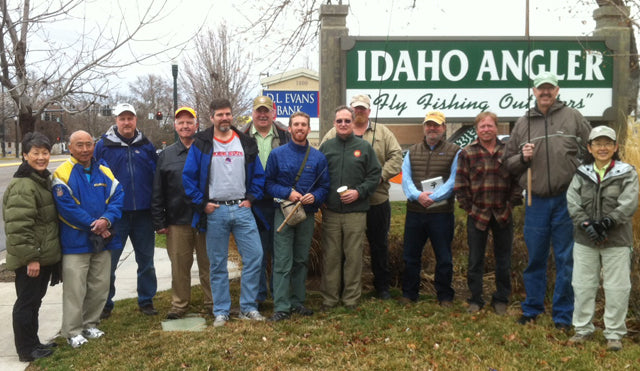 Tenkara Idaho - The clinic, landing fish and the photos