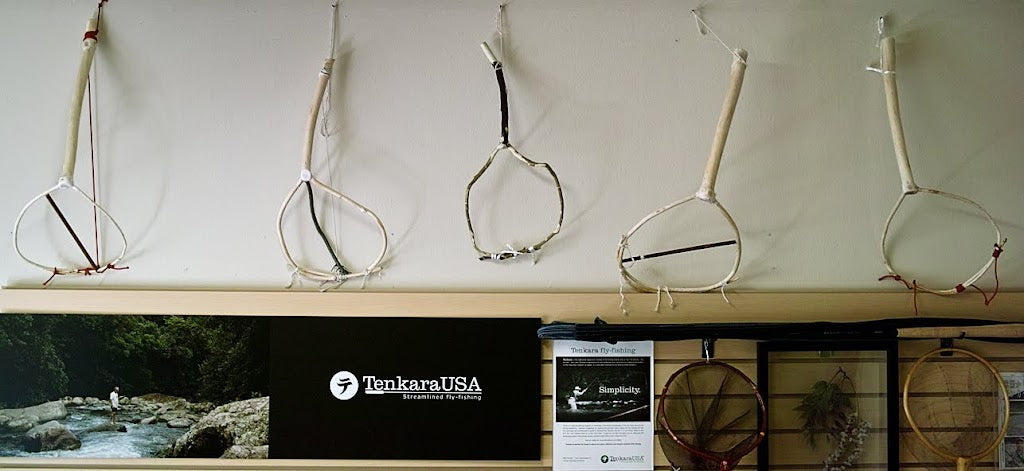 Tenkara nets, an experiment in making one