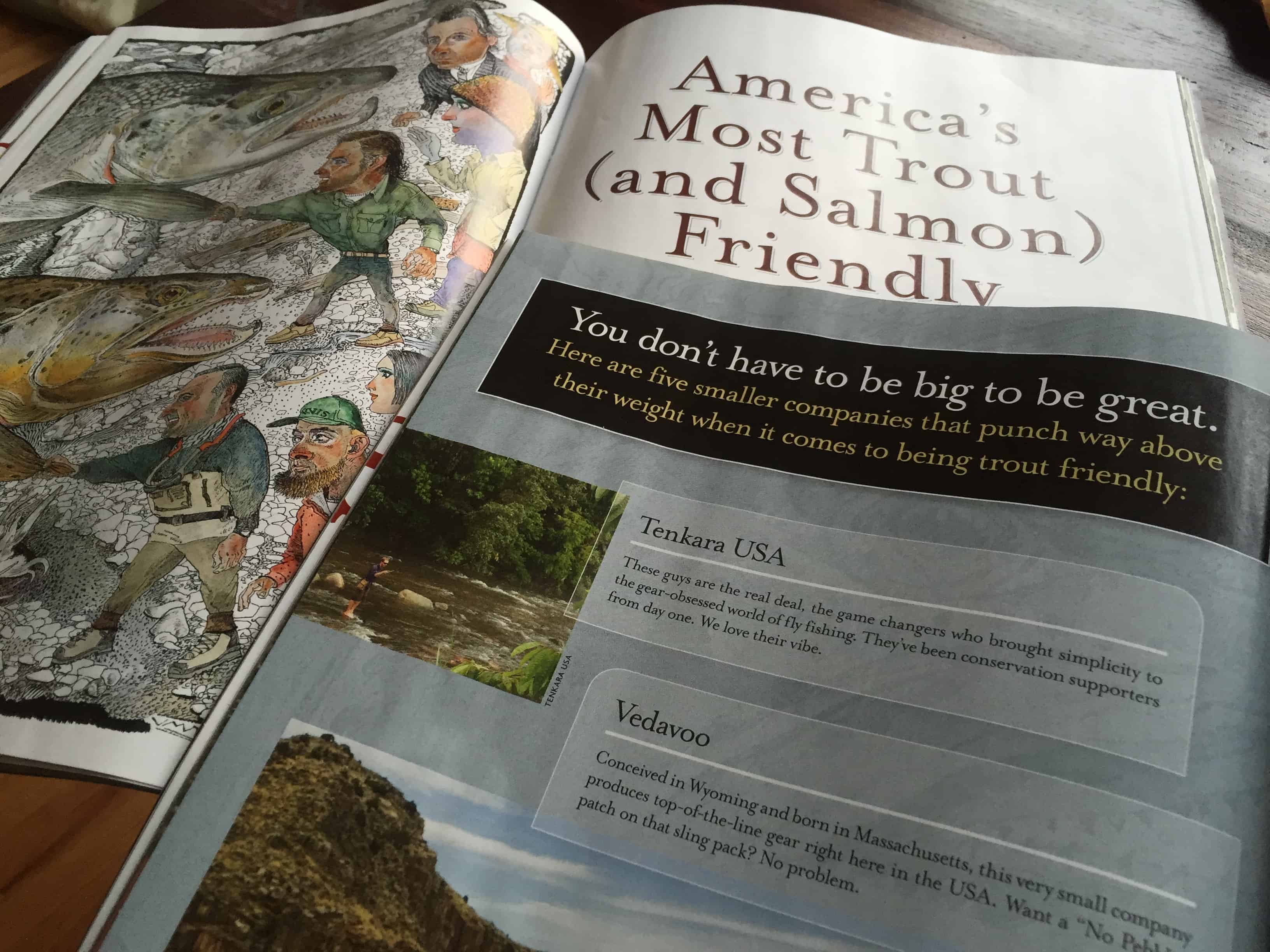 America's Most Trout Friendly Companies by Trout Unlimited