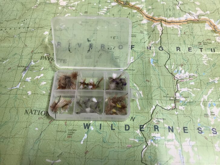 Tenkara flies map