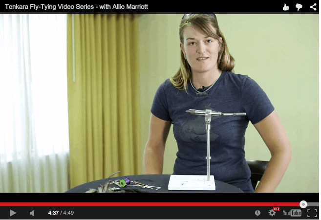 Fly-tying with Allison Marriott