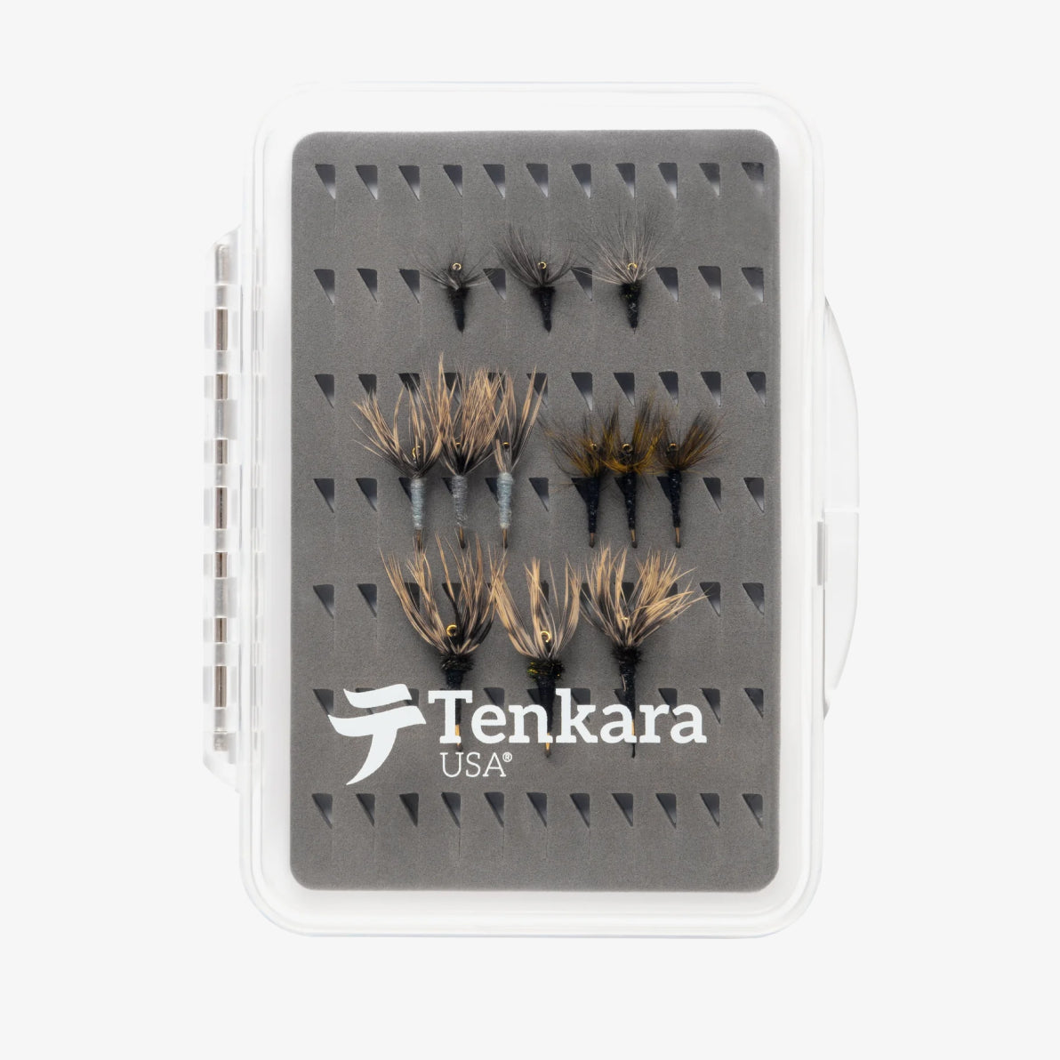 Tenkara Usa Flies in Box.