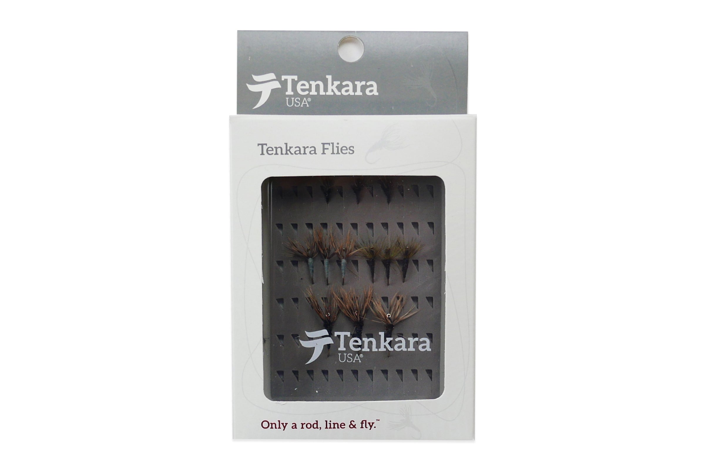 Tenkara USA 12 Tenkara Flies in Box.