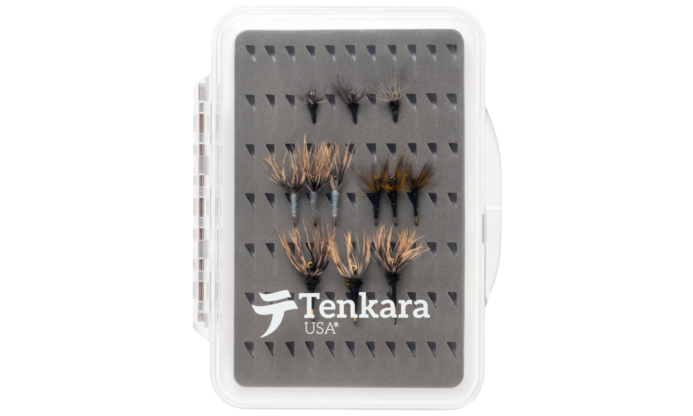 Tenkara USA Flies in Box.