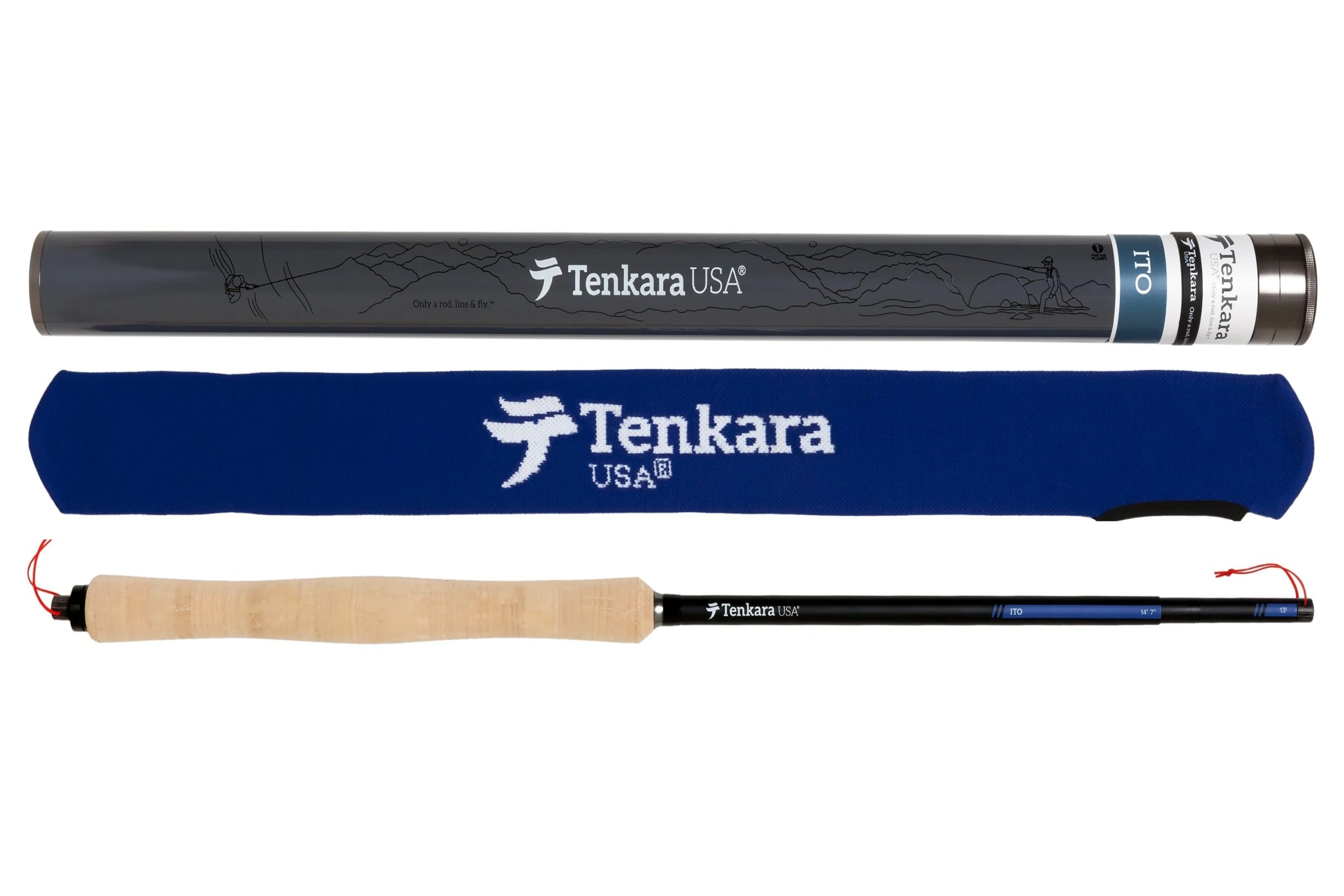 Tenkara USA® ITO: Adjustable Tenkara Rod for Mountain Streams
