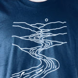 Tenkara USA Tenkara Line Drawing T-Shirt.