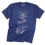 Tenkara USA Line Drawing T-Shirt.