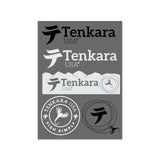 Tenkara USA Stickers sheet of 5.