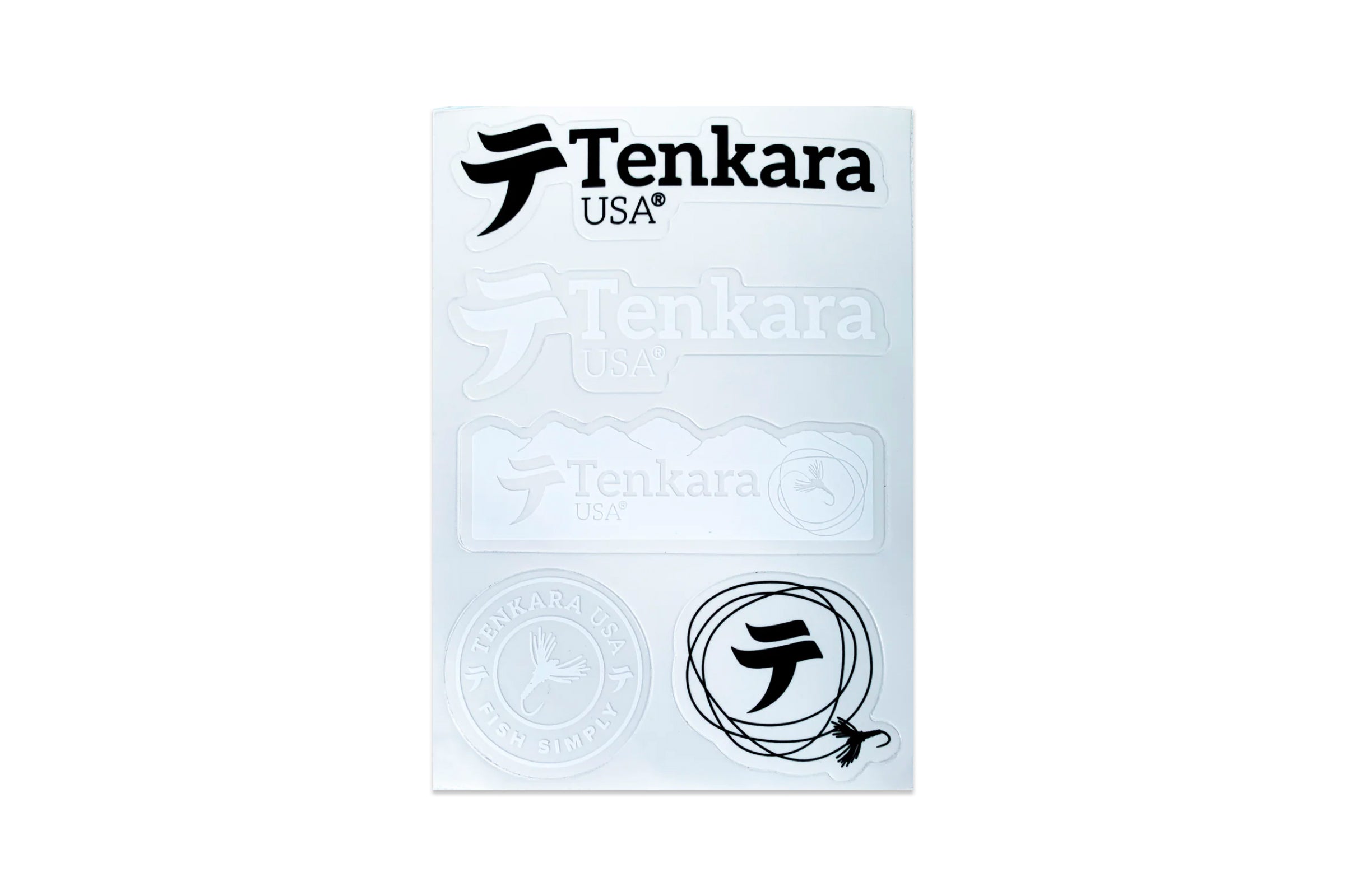 Tenkara USA Stickers.