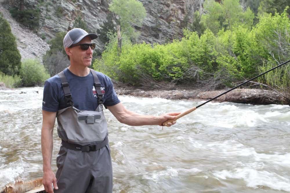 Tenkara and climbing with Hans Florine