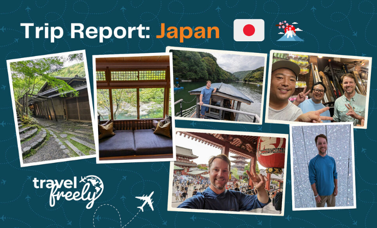 First taste of our trip to Japan