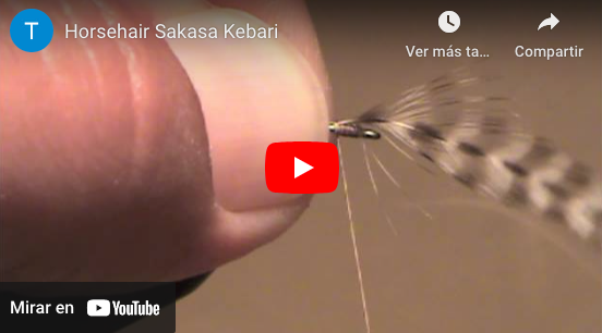 Tenkara Flies on Wednesdays:  The Horse Hair Sakasa Kebari