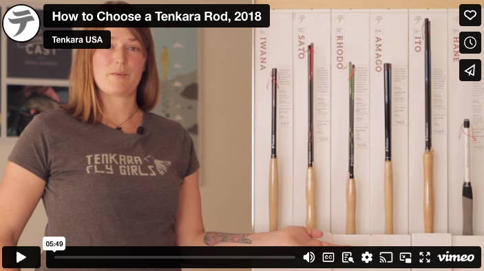New Video: How to Choose a Tenkara Rod, 2018