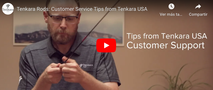 Video: Customer Service Tenkara Rod Tips from Tenkara USA