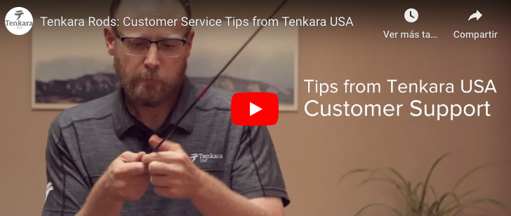 Customer Service Tenkara Rod Tips from Tenkara USA
