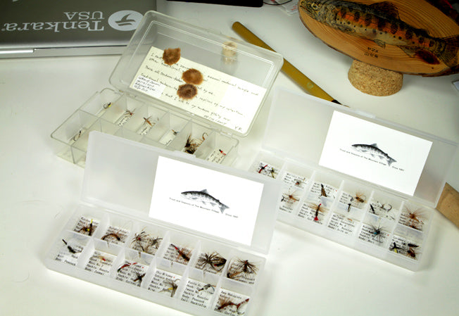 Poster Publicitaire Vintage + Boîte De Mouches N°6 - Breamers Southern Flies - USA