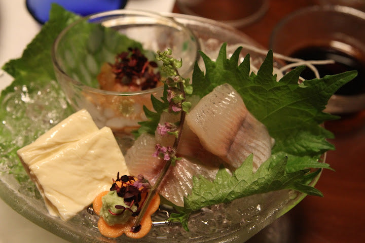 Iwana sashimi