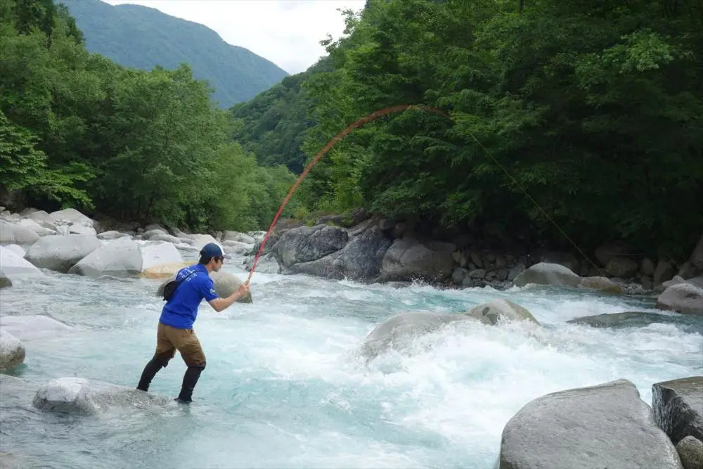 Shower Climbing and Tenkara