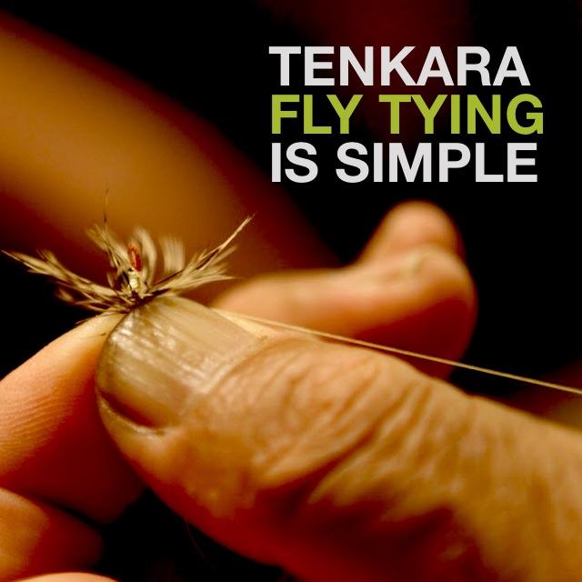 Tenkara Fly Tying is Simple