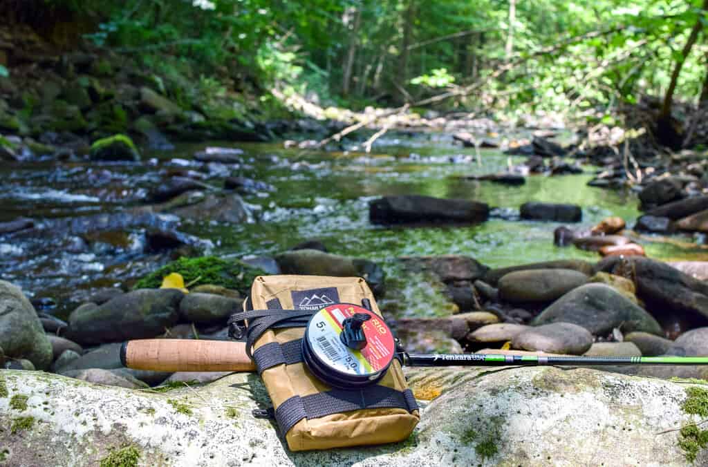 Small Stream Tenkara Fishing in the G.W. National Forest
