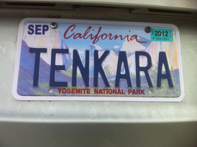 Tenkaramobile - the new license plates