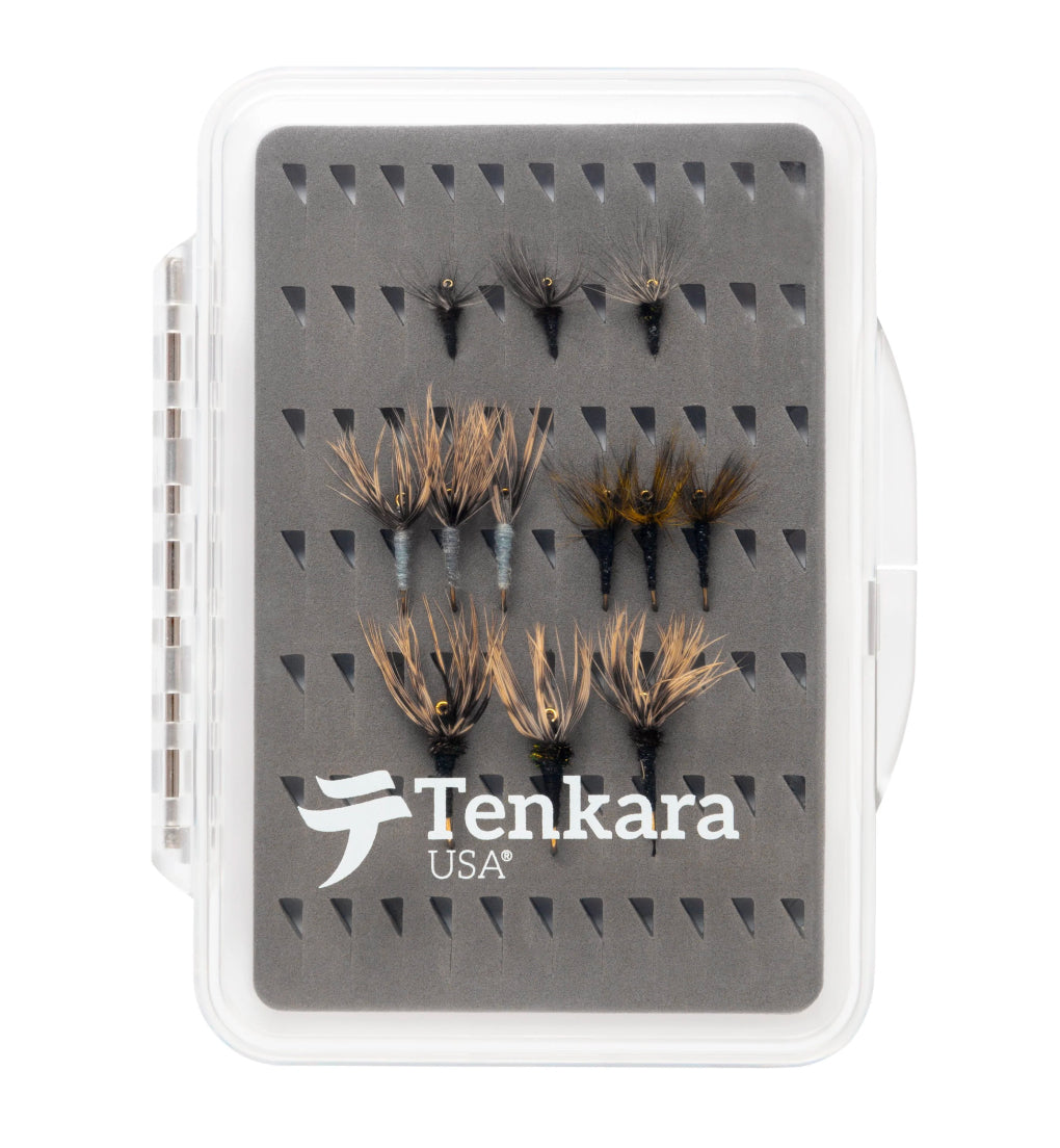 Tenkara USA Flies in Box.
