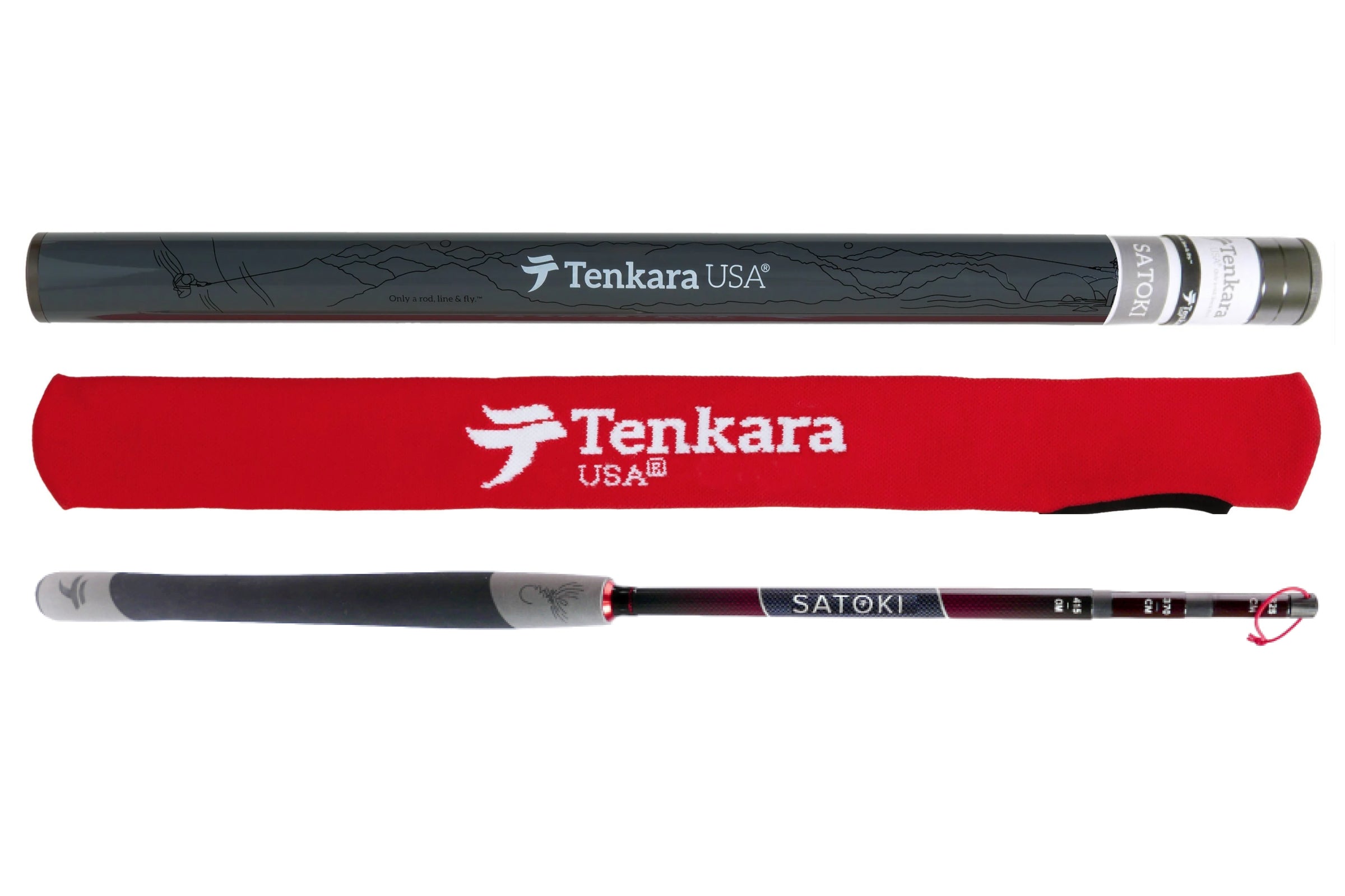 Tenkara USA Complete Set SATOKI Rod Kit.
