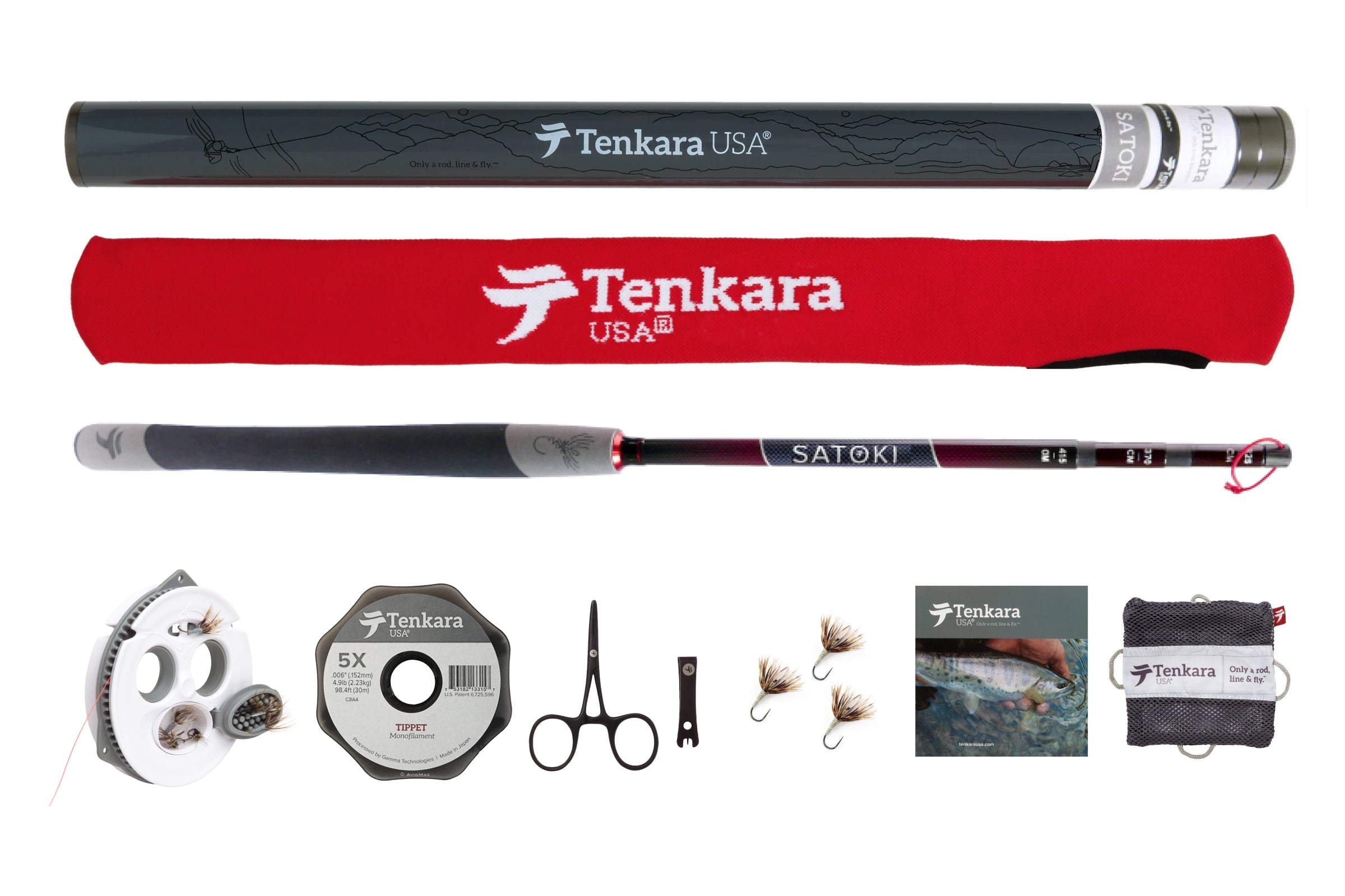 Tenaka Fly Rods Complete Set: SATOKI™ Rod + Kit – Tenkara USA