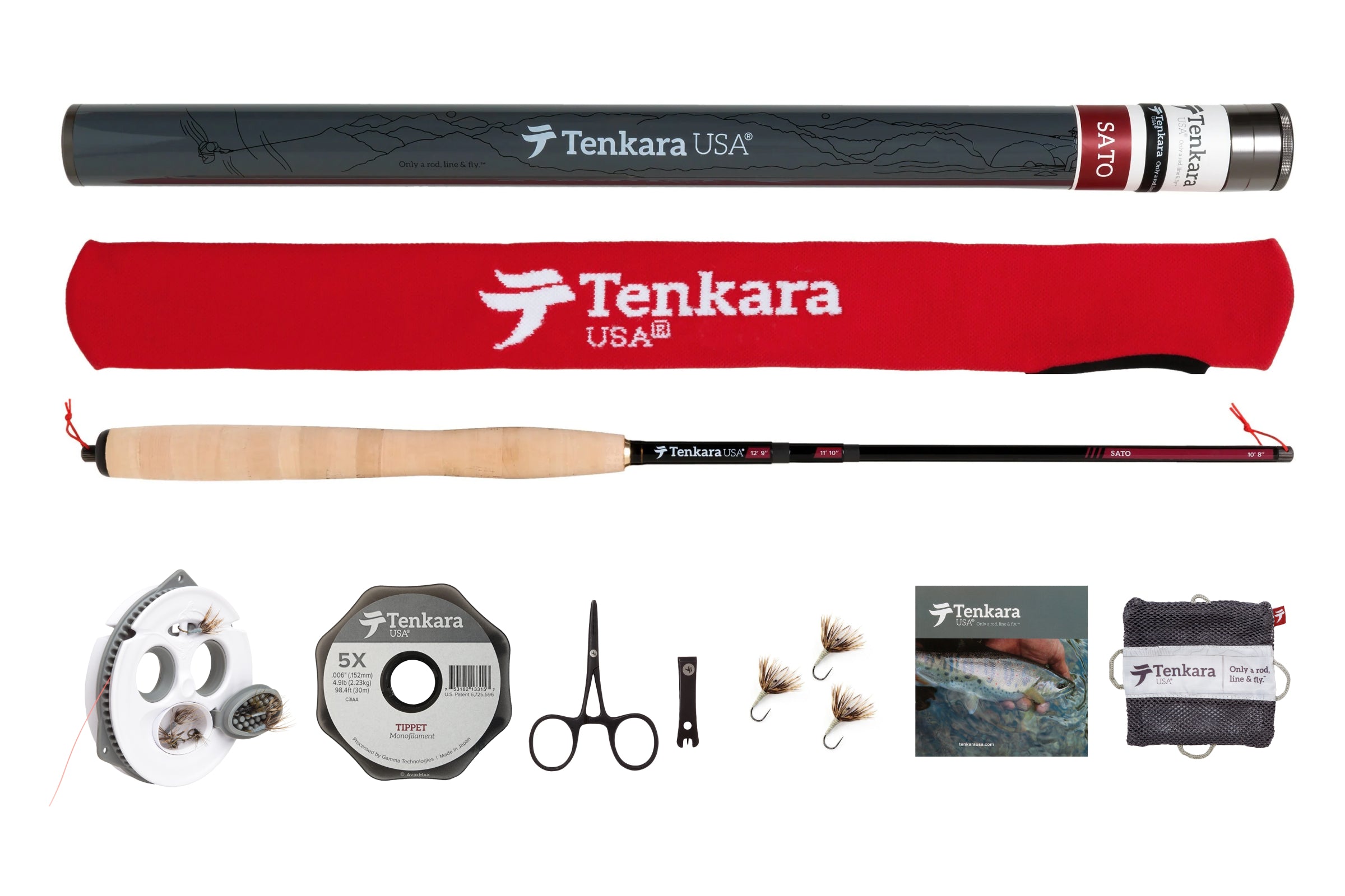 Tenkara USA Complete Set SATO Rod Kit.
