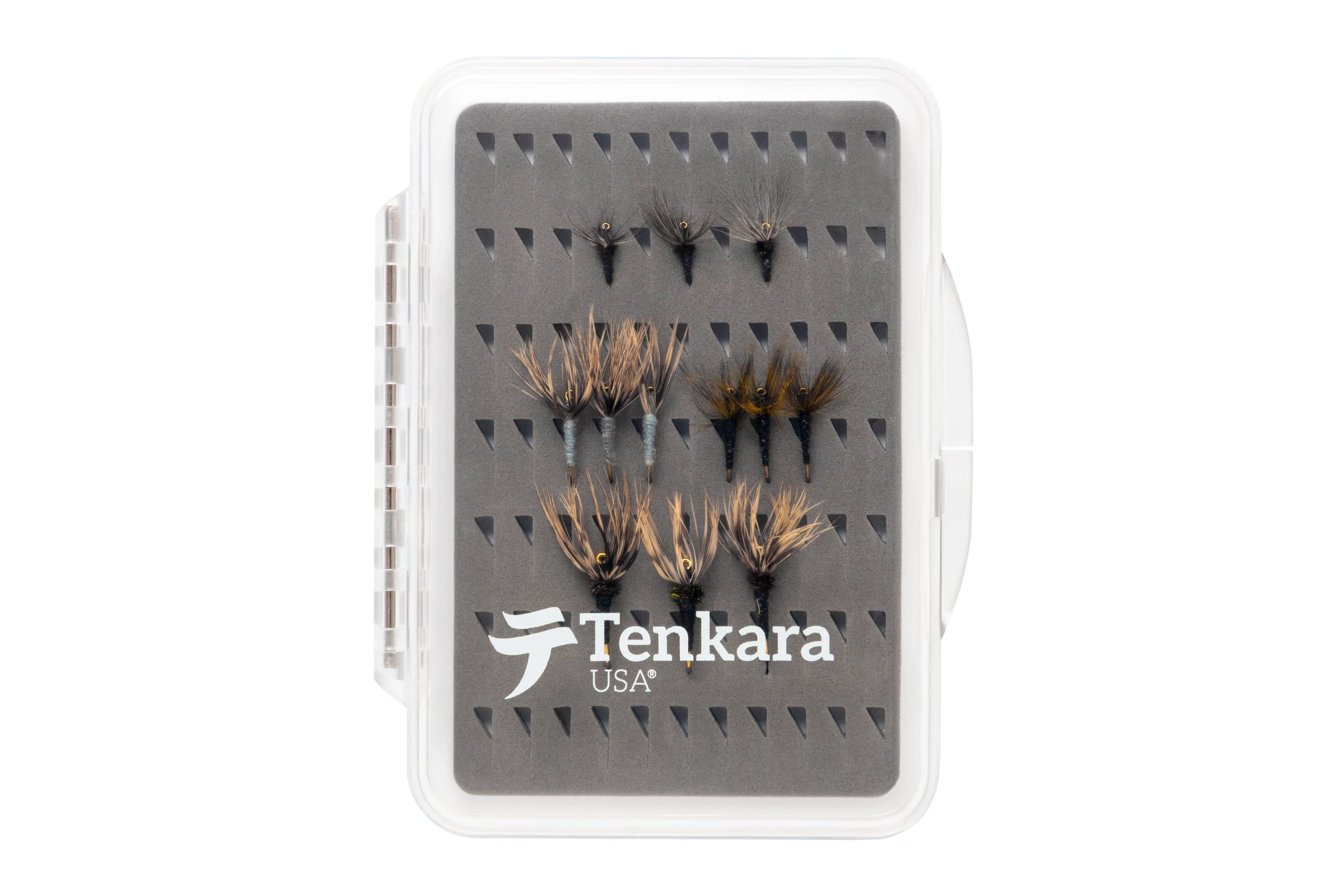Tenkara USA Flies in Box.