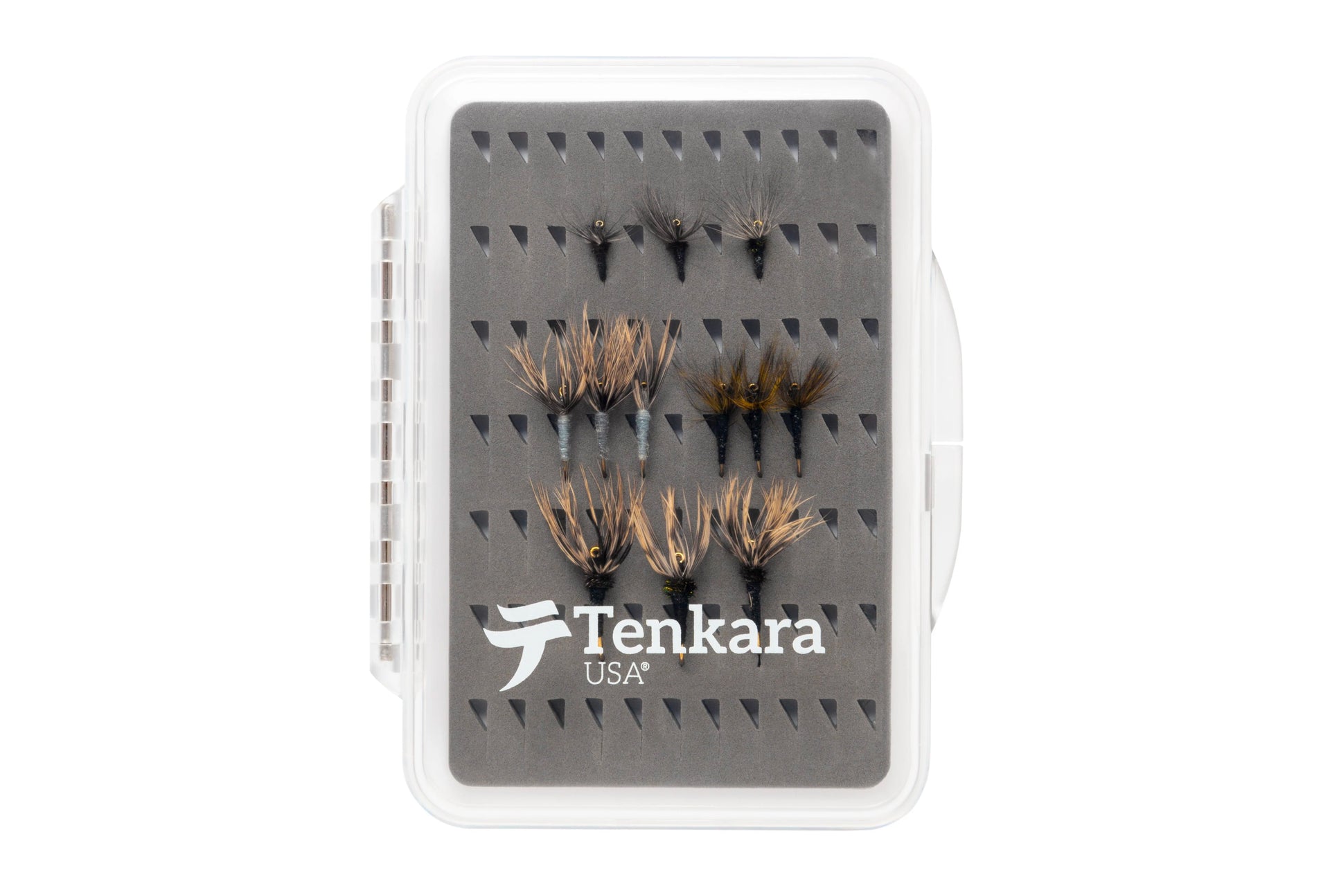 Assortment of Tenkara Flies: Get 12 flies in a fly box – Tenkara USA