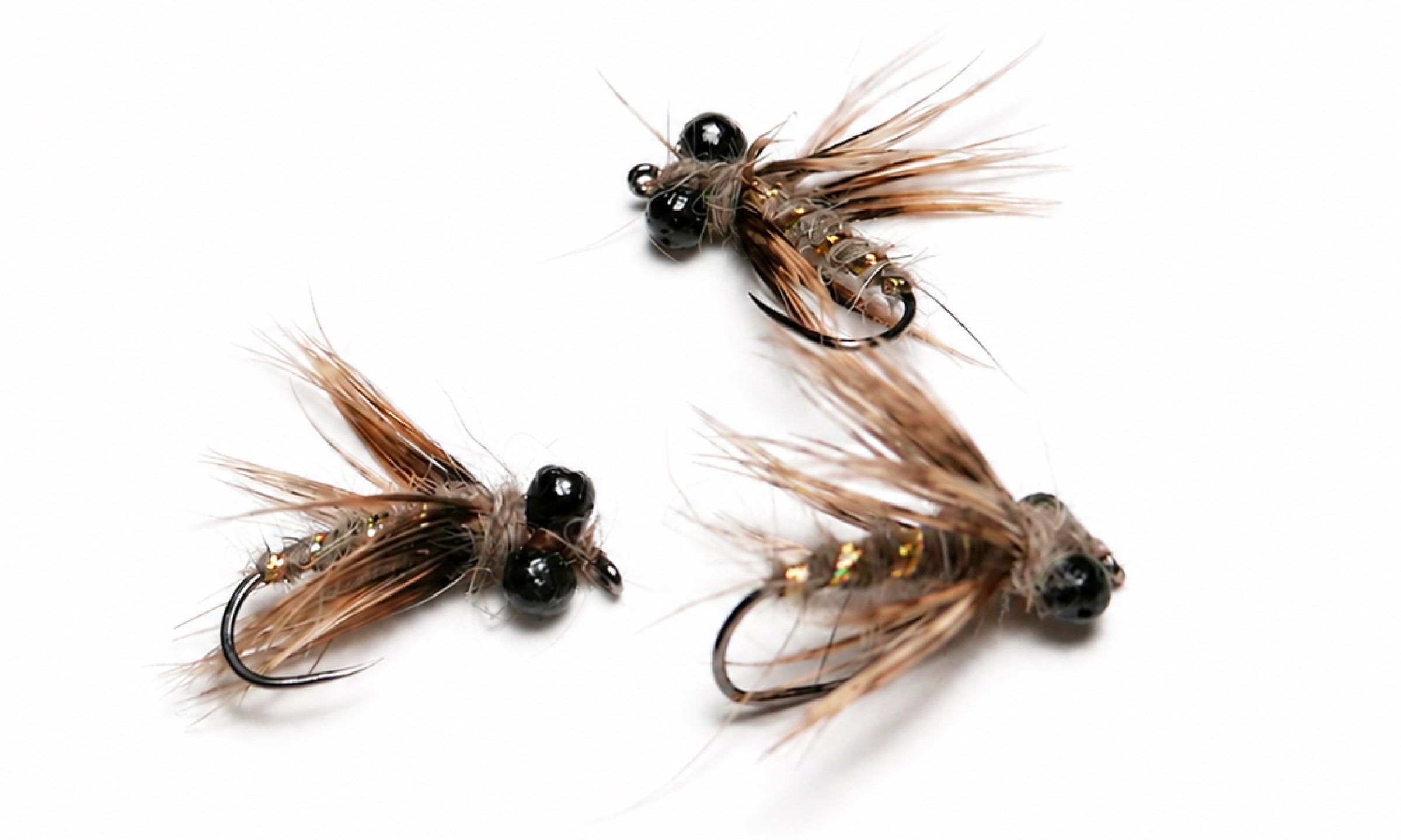 Hare’s Ear Soft Hackle (Size 12, 3 Flies)
