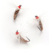 Hot Spot Futsū Kebari (Size 12, 3 Flies)