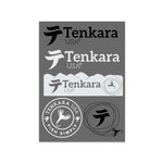 Tenkara USA Stickers sheet of 5.